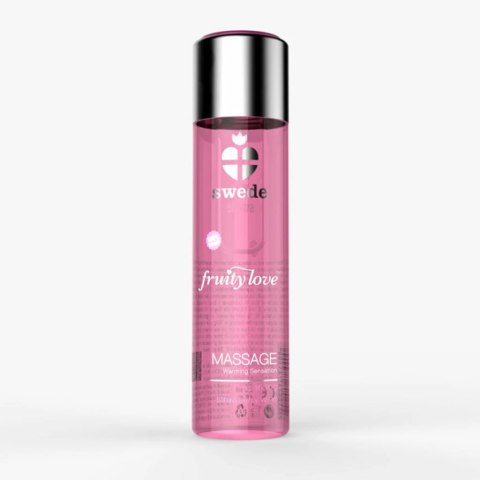 Swede Fruity Love Olejek do masażu Sparkling Strawberry Wine 120ml