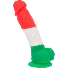 Addiction Leonardo 18 cm silikonowy model z przyssawką i jądrami