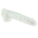 Addiction Pearl Dong 19 cm - Model z przyssawką i perłowym wykończeniem