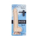 Addiction Tristan Model 23 cm silikonowy beżowy z przyssawką