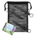 B-Vibe Lubricant Applicator Set - Zestaw 3 aplikatorow z etui, 9cm