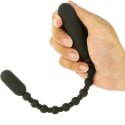 PowerBullet Booty Beads Black - Elastyczny model z 7 trybami i USB