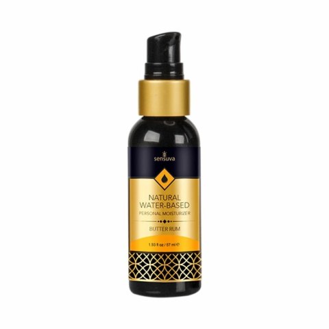 Sensuva Natural Water-Based Butter Rum 57 ml - żel nawilżający na bazie wody Sensuva Natural Water-Based Butter Rum 57 ml - żel nawilżający na bazie wody