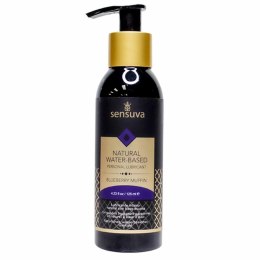Sensuva Natural Water-Based żel nawilżający jagodowy 125 ml