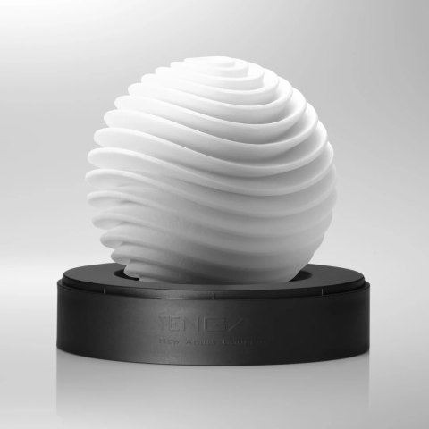 Tenga Geo Aqua - kulista maszyna intymna z falistą strukturą 87x87x86mm Tenga Geo Aqua - kulista maszyna intymna z falistą strukturą 87x87x86mm