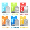 Tenga Pocket Stroker Crystal Mist - kompaktowa maszyna intymna