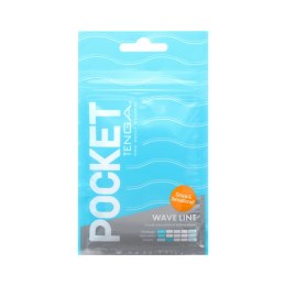 Tenga Pocket Stroker Wave Line - kompaktowy model podrożny elastyczny