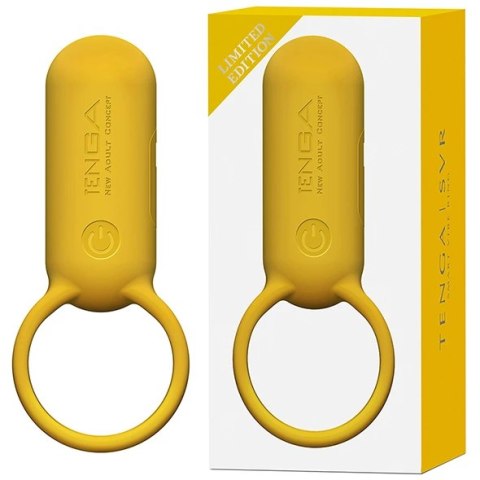 Tenga SVR Smart Vibe Ring Canyon Yellow - Wibrujący Pierścień, USB, wodoodporny Tenga SVR Smart Vibe Ring Canyon Yellow - Wibrujący Pierścień, USB, wodoodporny