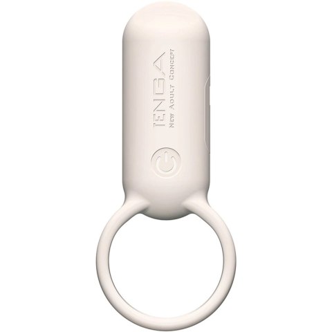 Tenga SVR Smart Vibe Ring Sand Beige - silikonowy pierścień wibrujący USB Tenga SVR Smart Vibe Ring Sand Beige - silikonowy pierścień wibrujący USB