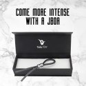 Velv'Or JBoa 304 regulowany pierścień intymny czarno-srebrny 13cm