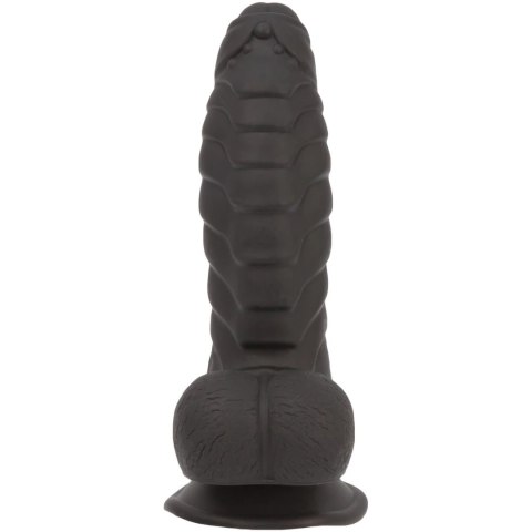 Addiction Ben Dong 18 cm Black - silikonowa anatomiczna forma, prążkowana Addiction Ben Dong 18 cm Black - silikonowa anatomiczna forma, prążkowana