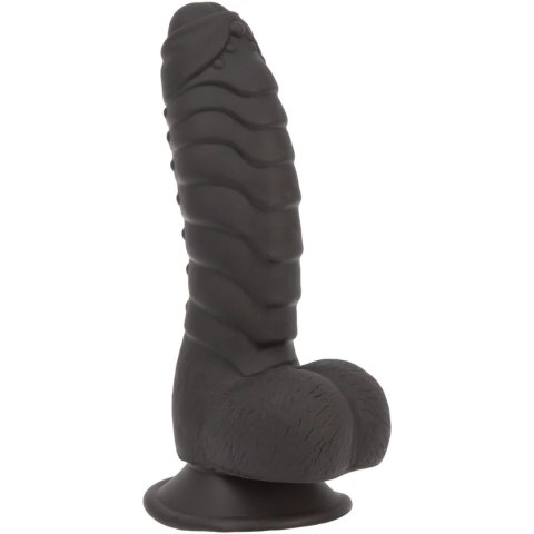 Addiction Ben Dong 18 cm Black - silikonowa anatomiczna forma, prążkowana Addiction Ben Dong 18 cm Black - silikonowa anatomiczna forma, prążkowana