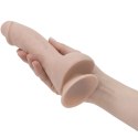 Addiction Brad Model 19 cm Beżowy - anatomiczny silikonowy model