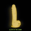 Addiction Brandon Model 19 cm Glow in the Dark Pink, silikonowy, przyssawka