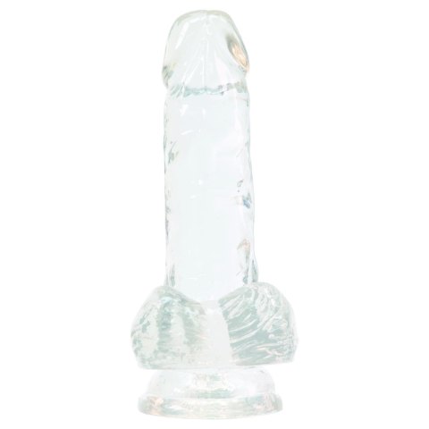Addiction Crystal Addiction Clear 15 cm - przezroczysty model z przyssawką Addiction Crystal Addiction Clear 15 cm - przezroczysty model z przyssawką
