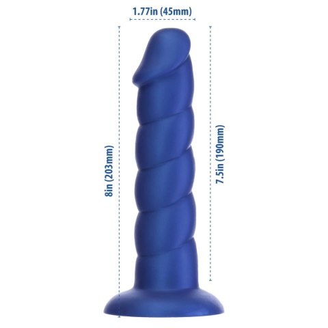 Addiction Fantasy Unicorn Blue 20 cm silikonowy model z przyssawką Addiction Fantasy Unicorn Blue 20 cm silikonowy model z przyssawką