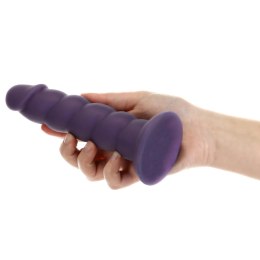 Addiction Fantasy Unicorn Purple 18 cm silikonowy model z przyssawką