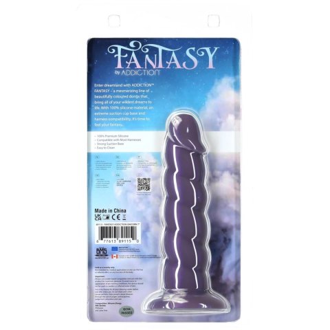 Addiction Fantasy Unicorn Purple 18 cm silikonowy model z przyssawką Addiction Fantasy Unicorn Purple 18 cm silikonowy model z przyssawką