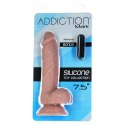Addiction Mark Model 19 cm Beżowy - elastyczny model z przyssawką