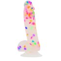Addiction Party Marty silikonowy model konfetti 19 cm z przyssawką