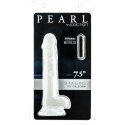 Addiction Pearl Dong 19 cm - Model z przyssawką i perłowym wykończeniem