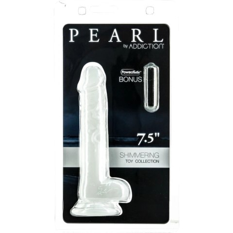 Addiction Pearl Dong 19 cm - Model z przyssawką i perłowym wykończeniem Addiction Pearl Dong 19 cm - Model z przyssawką i perłowym wykończeniem