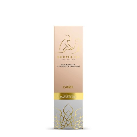BodyGliss Silky Soft Oil Strawberry & Champagne 150ml - olejek do masażu BodyGliss Silky Soft Oil Strawberry & Champagne 150ml - olejek do masażu