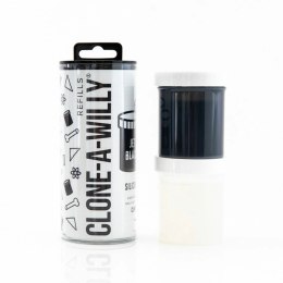 Clone A Willy Refill Jet Black - silikon uzupełniający, czarny