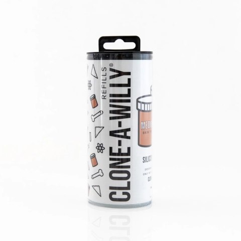 Clone A Willy Refill Medium Skin Tone silikonowy wkład uzupełniający Clone A Willy Refill Medium Skin Tone silikonowy wkład uzupełniający