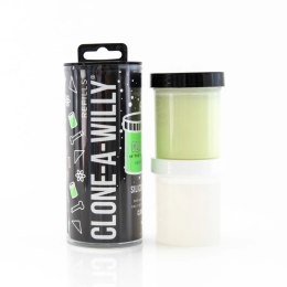 Clone A Willy Refill Zielony Silikon Świecący - Zestaw Uzupełniający