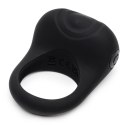 Fifty Shades of Grey Sensation - silikonowy pierścień wibrujący USB, czarny