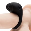 Fifty Shades of Grey Sensation - silikonowy pierścień wibrujący USB, czarny