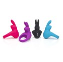 Happy Rabbit Pierścień Wibrujący Purple 12 Trybow Silikonowy USB