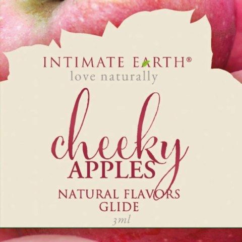 Intimate Earth Cheeky Apples żel nawilżający saszetka 3 ml zapach jabłka Intimate Earth Cheeky Apples żel nawilżający saszetka 3 ml zapach jabłka