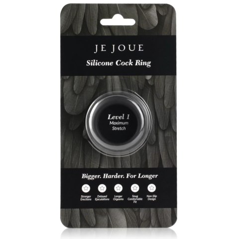 Je Joue Silicone C-Ring Maximum Stretch Black elastyczny pierścień Je Joue Silicone C-Ring Maximum Stretch Black elastyczny pierścień