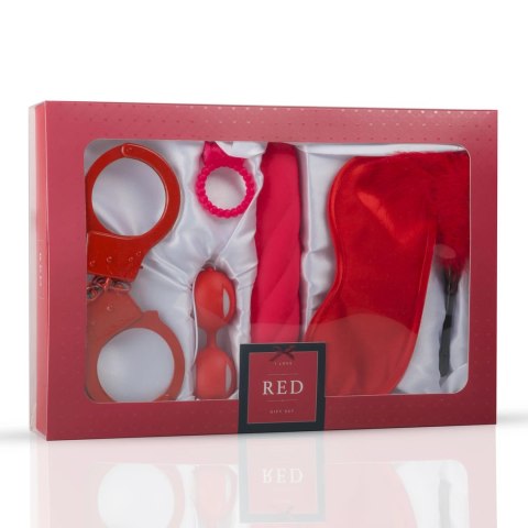 LoveBoxxx I Love Red Couples Box - Zestaw akcesoriow dla par w pudełku premium