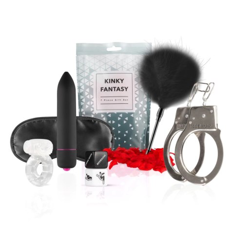 Loveboxxx Kinky Fantasy - Zestaw akcesoriow do eksploracji zmysłow