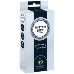 Mister Size 49 mm - precyzyjnie dopasowane prezerwatywy 10 sztuk