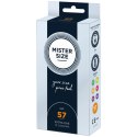 Mister Size Prezerwatywy 57 mm 10 szt. - Dopasowany anatomiczny rozmiar