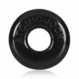 Oxballs Ringer Do-Nut 1 3-pack Black - zestaw elastycznych pierścieni FLEX-TPR