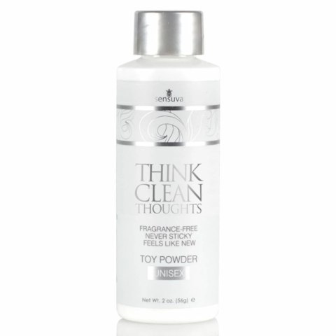 Sensuva Think Clean Thoughts Puder pielęgnacyjny do akcesoriow 56g Sensuva Think Clean Thoughts Puder pielęgnacyjny do akcesoriow 56g