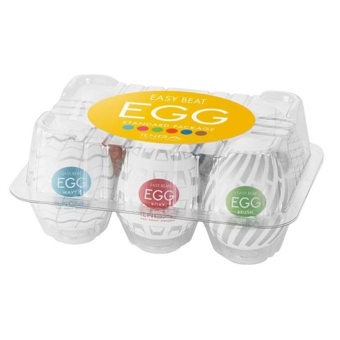 Tenga Egg Serie 3 Zestaw 6 modeli - rożnorodne tekstury, kompaktowe rozmiary Tenga Egg Serie 3 Zestaw 6 modeli - rożnorodne tekstury, kompaktowe rozmiary
