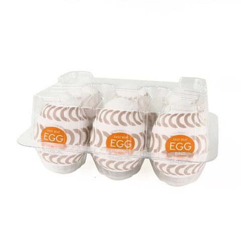 Tenga Egg Wonder Ring - Zestaw 6 modeli elastycznych z teksturą Tenga Egg Wonder Ring - Zestaw 6 modeli elastycznych z teksturą
