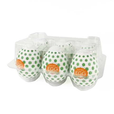 Tenga Egg Wonder Stud - zestaw 6 elastycznych nakładek intymnych Tenga Egg Wonder Stud - zestaw 6 elastycznych nakładek intymnych