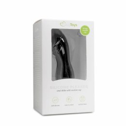 EasyToys Czarna Sonda Anatomiczna Silikonowa z Przyssawką 19 cm