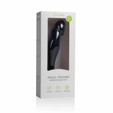 EasyToys Model Pro Comfort - anatomiczny aplikator silikonowy czarny EasyToys Model Pro Comfort - anatomiczny aplikator silikonowy czarny
