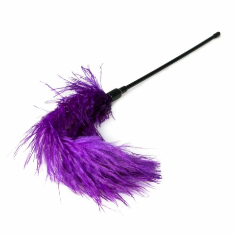 EasyToys Purple Feather Tickler - fioletowy puchaty gadżet do stymulacji EasyToys Purple Feather Tickler - fioletowy puchaty gadżet do stymulacji