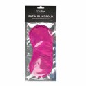 EasyToys Satynowa Opaska na Oczy Rożowa - Delikatny Materiał, Uniwersalny Rozmiar