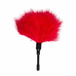 EasyToys Small Tickler Czerwony - Delikatny Piorkowy Akcent SM