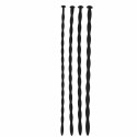 EasyToys Zestaw silikonowych aplikatorow intymnych, 5 rozmiarow, czarny